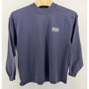 Vintage 90s Cotton Deluxe Ski Utah Graphic T-Shirt Size 2XL Single Stitch USA